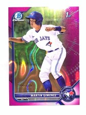 2022 Bowman Chrome Prospects Fuchsia Refractor #BCP-97 Martin Gimenez /199