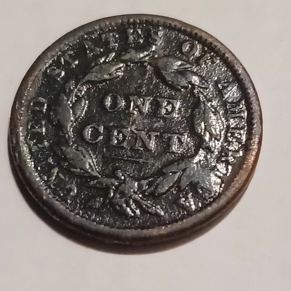 1838 Coronet Head Cent. - Image 3 of 4
