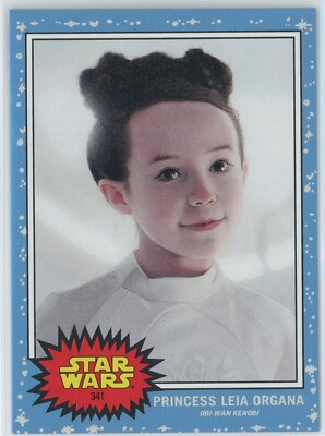 PRINCESS LEIA ORGANA 2022 Topps Star Wars Living Card #341