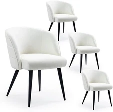 Modern Tufted Accent Dining Chair - Elegant Living Room Seating Furniture