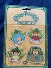 Vintage Cabbage Patch Kids Magnets New on Card Sealed New Old Stock