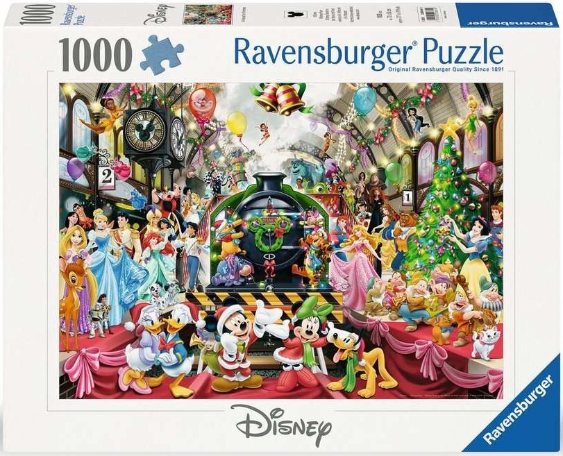 RAVENSBURGER PUZZLE WEIHNACHTEN*1000 TEILE*ALL ABOARD FOR CHRISTMAS*RARITÄT*OVP