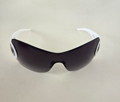JUST CAVALLI SUNGLASSES 050S 483 SHINY WHITE WITH GRAY  display picture 1