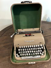 Vintage Remington Rand Portable Typewriter Antique Used 1950's thumbnail