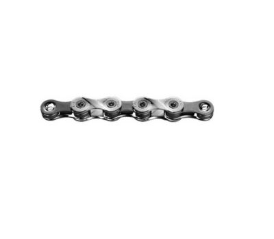 KMC X9 Silver/Grey Kette 9-fach 116 Glieder 1/2''x11/128'' Außenlaschen vernickelt