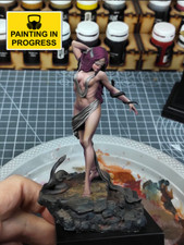 redemption sexy lady  slave girl 75mm/female fantasy slave  girl dancer figurine