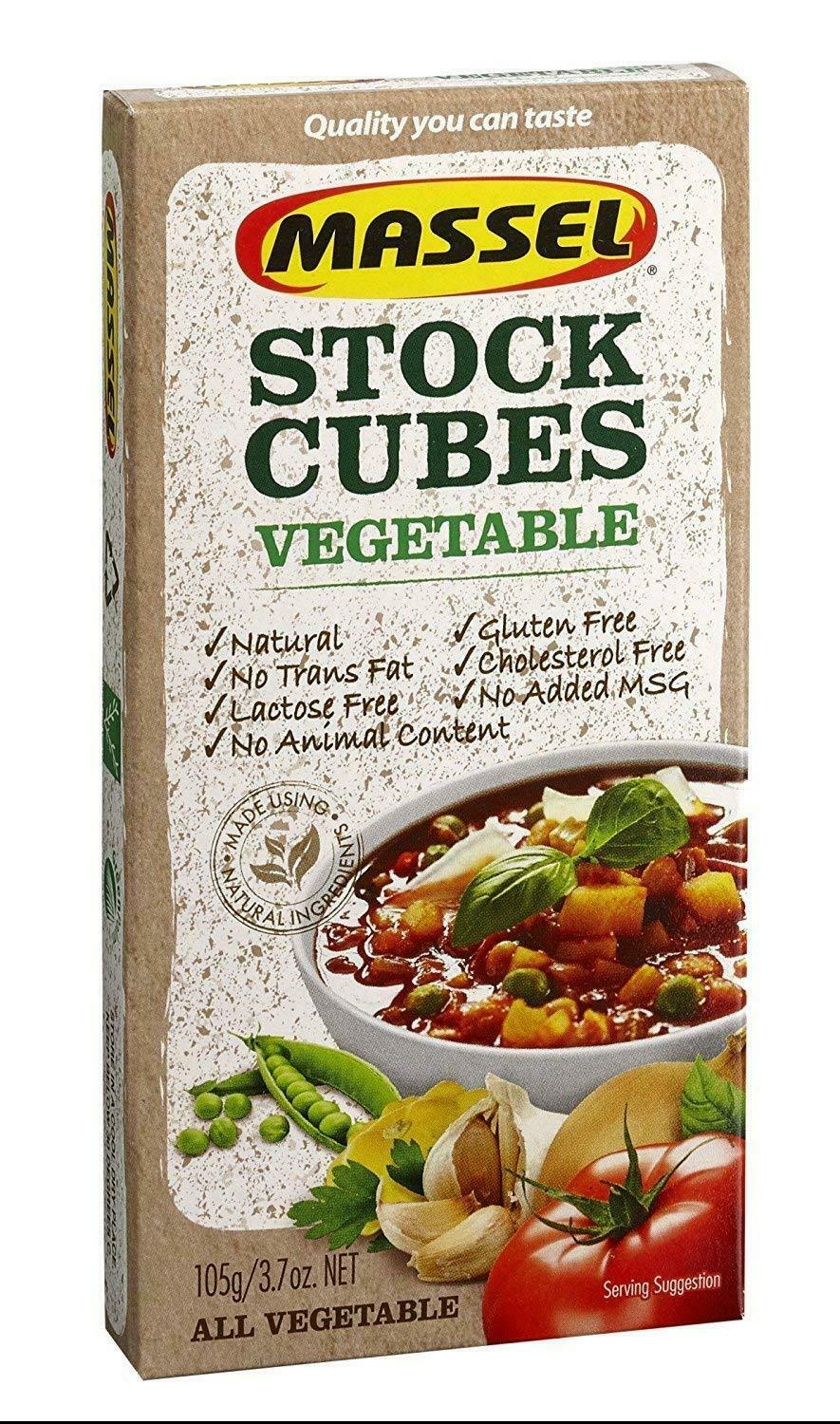 Massel Vegetable Stock Ultra Cubes 105g (10 Cubes) All Natural