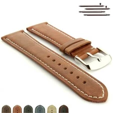 Leather Watch Strap Band Two-piece 18 19 20 21 22 24 Twister MM