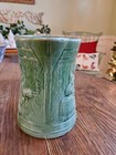 Vtg. Buccaneer Stoneware Pitcher Jug Green hand-made Art Pottery 9 in. Pioneer  — photo 6