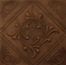 Decorative Ceiling Tiles Glue UP R2 Antique Bronze  Hand Painted SALE