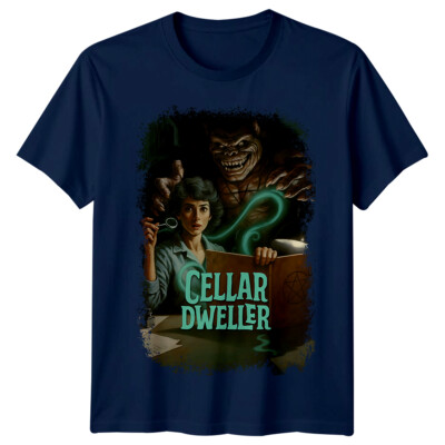 Cellar Dweller (1988) Movie Poster Inspired T-Shirt Retro 80s Tee