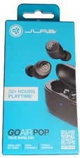 JLab True Wireless In-Ear Headphones - Black