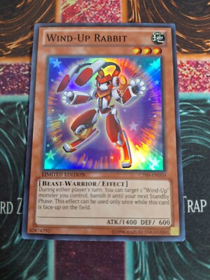 Yu-Gi-Oh! Wind-Up Rabbit CT09-EN010 Limited Super Rare Near Mint