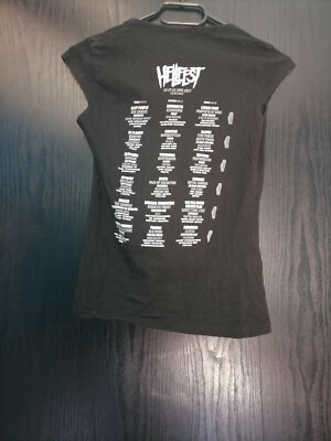 T-shirt Officiel Hellfest 2017 – Taille XS, Noir, Occasion Très Bon état