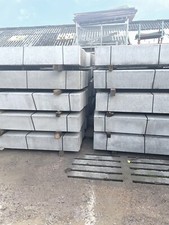 New~ Smooth Reinforced Concrete Fencing Gravel Boards/ Base Panels ~ 6x1