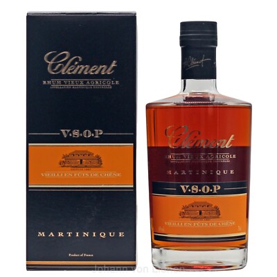 Clement VSOP  Rhum VIEUX 0,7 Ltr 40% V.S.O.P.