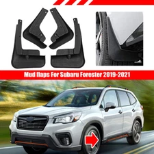 4X Mud Flap Splash Guards Mudguards Black Fender For Subaru Forester 2019-2021