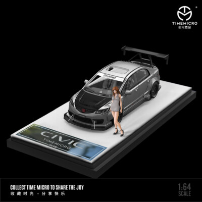 TIME MICRO 1:64 Honda Civic Diecast Model Car | eBay