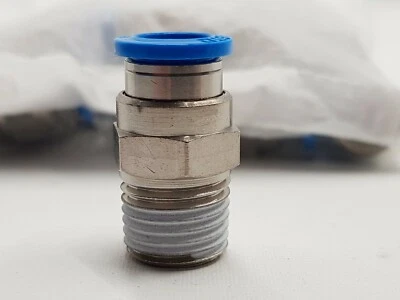 1x Festo 153005 Qs-1/4-8 Push-In Fitting 8mm