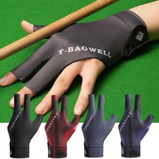 3 Fingers Billiard Gloves Left Hand Snooker Glove Pool Professional Glove