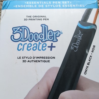 3Doodler Create+ 3D Printing Essentials Pen Set   Onyx Black