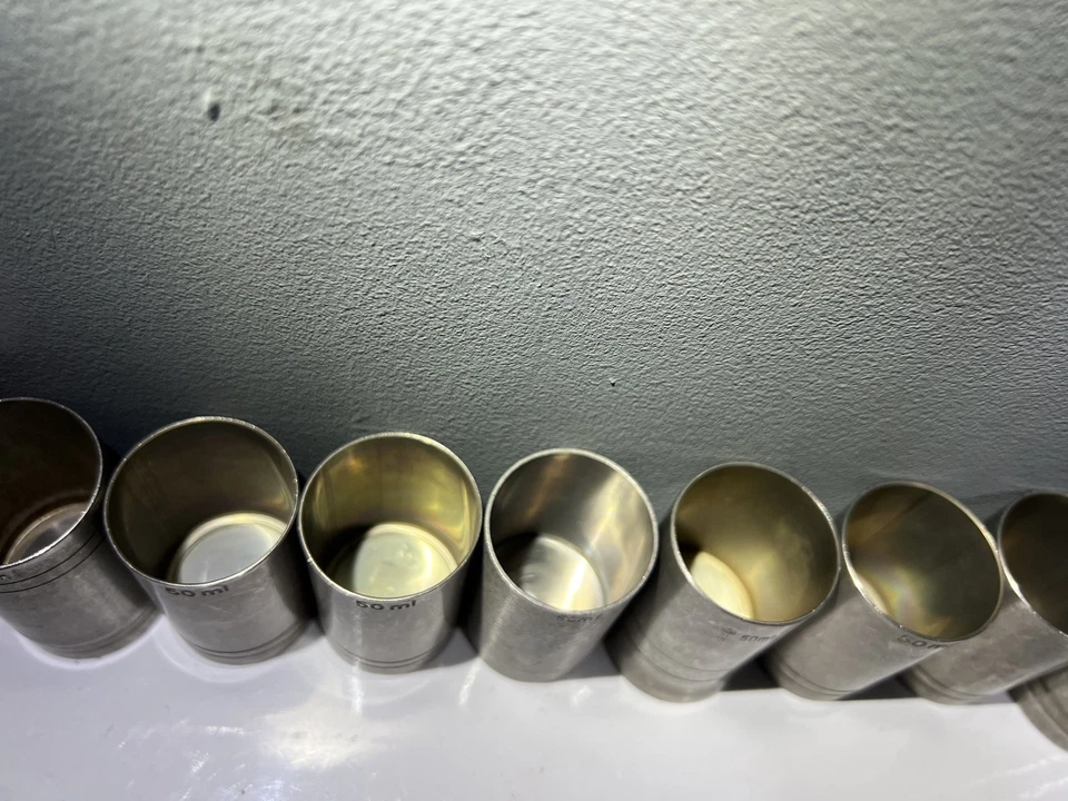 Job lot of 23 Pub spirit measures 250ml 175ml 125ml 50ml 25ml  - Image 3 of 4