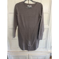 NWT Loft size small beige sweater dress