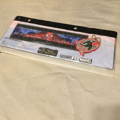Marvel Comics Spiderman 2 * 2 Hole Punch School Pencil Pouch NEW