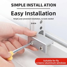Stainless Steel Sliding For Window Lock - for child Safety For Window Fixator