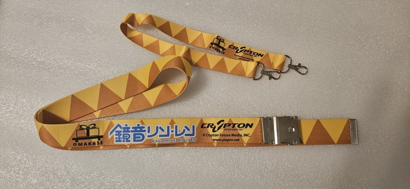 Omakase 54 Belt and 20 Lanyard Set ,Kagamine Rin/Len