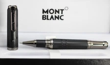 Montblanc Meisterstuck Star Walker Ballpoint Black Ink Pen In Black & Gray Body.