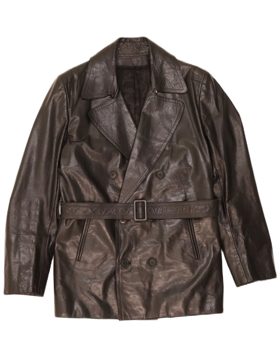 Costume National Coats, Jackets & Vests Leather Outer Shell for