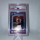 Panini Donruss 2024 Jayden Daniels Rated Rookie Optic Preview Pink #389 PSA 10