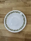 Vintage Corelle Spring Blossom Saucers Crazy Daisy Green Flowers