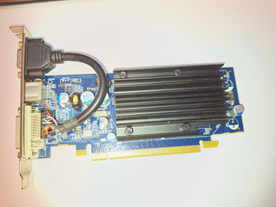    PCI-Express DVI VGA S-Video Grafikkarte - 256MB DDR2 - Retro Gaming