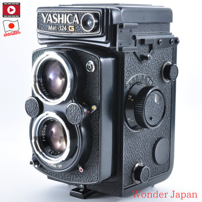 Yashica Mat 124G 6x6 TLR analoge Mittelformatkamera aus Japan *1317