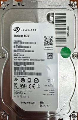 SEAGATE ST2000DM001-1ER164 2 TB 7200RPM SATA HDD Internal HDD