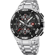 Orologio cronografo Uomo Ragazzo Festina CHRONO BIKE F20754/6 acciaio nero