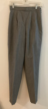 Pendleton 100 Virgin Wool Dress Pants Women s Size 4 Gray USA Classic VTG