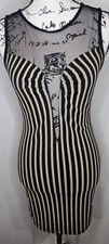 Forever 21 Striped Mini Dress Women's Medium