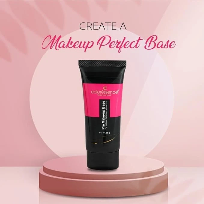 COLORESSENCE Pre Makeup Base | Makeup Primer for Face | Blurs Visible Pores | Sm - Image 4 of 4