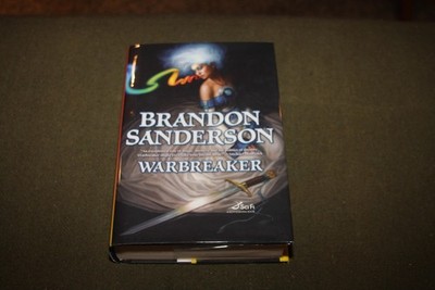 Warbreaker by Brandon Sanderson 2009 HC 1st Edition/1st Printing