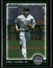 2010 Bowman Draft Chrome #BDP34 Eric Young Jr. Rookie Colorado Rockies