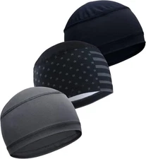 Cooling Skull Cap for Men - Hard Hat Liner, Cycling Cap, Head Caps Men Helmet