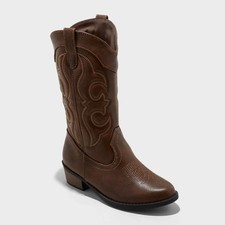 Kids' Montana Western Boots - Cat Jack Mid Calf, Zipper Closure