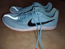 Nike Rival Distance. Distance Track Spikes. Men's Size 10. Light Blue