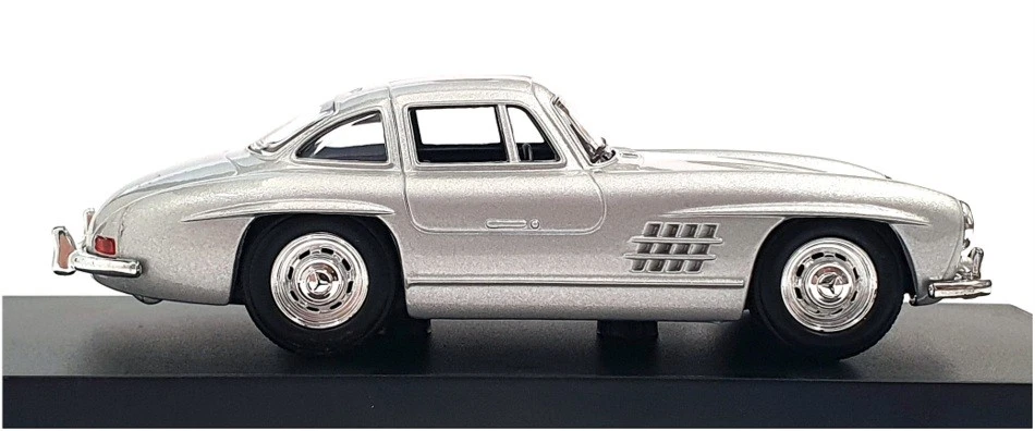 High Speed 1/43 Scale 43KFB16S - 1954 Mercedes Benz 300SL Wing Dr - Silver - Image 3 of 4