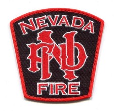 Nevada Fire Department Patch Missouri MO v2