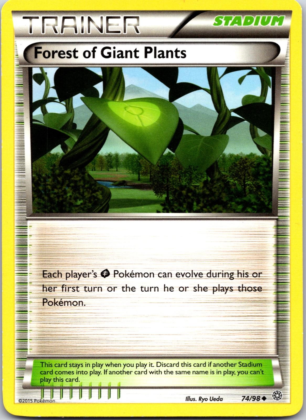 Forest of Giant Plants 74/98 Uncommon Ancient Origins Pokemon LP