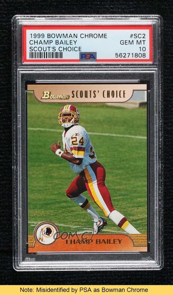 Champ Bailey Bowman Scouts Choice #SC2 Scouts Choice